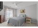 Bedroom with natural light and ceiling fan at 1815 Crystal Downs Lane, Raleigh, NC 27604