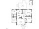 Detailed floor plan showcasing the layout of the home, including bedrooms, living spaces, and kitchen at 2504 State St, Durham, NC 27704