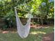 Comfortable hammock hanging in backyard at 2504 State St, Durham, NC 27704