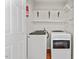 Laundry room featuring a Whirlpool washing machine and dryer at 2504 State St, Durham, NC 27704