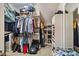 Spacious walk-in closet with ample storage, shelving, and hanging space at 42 Juneberry Dr, Chapel Hill, NC 27516