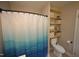 Bathroom featuring a shower and built-in shelving for storage at 5112 Stephens Ln, Durham, NC 27712