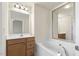 Bathroom with a tub and vanity at 523 Berry Chase Way, Cary, NC 27519