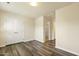 This spacious bedroom features a neutral color scheme and closet space at 523 Berry Chase Way, Cary, NC 27519