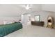 Upstairs bedroom features ample space, plush carpet, and a comfortable layout at 553 Lake Gaston Dr, Fuquay Varina, NC 27526