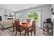 Dining room area with coffee bar at 611 Quartz Dr, Durham, NC 27703
