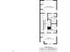 Second floorplan shows primary bedroom, bedroom and two bathrooms at 6300 Pleasant Pines Dr # 101, Raleigh, NC 27613