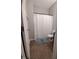 Bathroom featuring a full tub and shower combination at 650 Ganyard Farm Way # 32, Durham, NC 27703