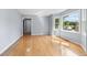 Inviting bedroom with natural light and hardwood flooring at 716 Sandra St, Garner, NC 27529
