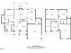 Complete floor plans, including both floors, detailing room dimensions and layout for the entire home's structure at 74 Fountain Dr, Clayton, NC 27520