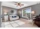 Cozy office space with natural light, perfect for a home office or study at 74 Fountain Dr, Clayton, NC 27520