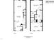 Detailed floor plan showcasing the layout of the home including dimensions and room names at 8422 Central Dr, Raleigh, NC 27613
