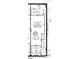 Site plan showing slab foundation dimensions and placement on the property at 102 Malbec Dr, Chapel Hill, NC 27516