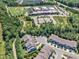 Overhead view of the neighborhood school offering proximity to education in a Gathering friendly residential community at 108 Ribbon Walk Ln, Holly Springs, NC 27540