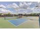 Inviting pickleball courts with shelters, nestled in a scenic neighborhood with lush surroundings and clear skies at 108 Ribbon Walk Ln, Holly Springs, NC 27540