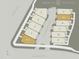 Community site plan showing lot locations, available homes, and neighborhood layout at 1311 Chamblee Hill Ct, Raleigh, NC 27608
