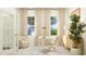 Bright office space featuring white trim, large windows, and neutral tones at 144 Digging Time Ave, Princeton, NC 27569