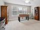 Bonus room with furniture and a foosball table at 1505 Mclaurin Ln, Fuquay Varina, NC 27526