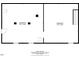 Basement floorplan showing dimensions of the 2 basement areas at 202 Purvis St, Garner, NC 27529