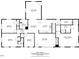 Floorplan showing layout of main floor, with room dimensions labeled at 202 Purvis St, Garner, NC 27529