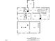 Floorplan showing both main floor and basement with dimensions for each area at 202 Purvis St, Garner, NC 27529