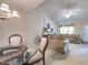 Inviting living space featuring a dining area, fireplace and comfortable seating at 2109 Star Sapphire Dr, Raleigh, NC 27610
