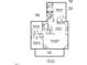 Detailed floor plan showcasing the layout of the home, including room dimensions at 211 W Trinity Ave, Durham, NC 27701