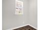 Empty bedroom featuring one window and neutral walls at 304 Garden Walk Dr, Durham, NC 27703