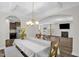 Open-concept dining room connected to the kitchen and living room for easy entertaining at 304 Garden Walk Dr, Durham, NC 27703