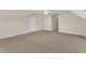 Spacious carpeted bonus room featuring a ceiling fan at 305 Avent Meadows Ln, Holly Springs, NC 27540