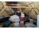 Unfinished attic space ready for storage or customization at 4725 Saratoga Falls Ln, Raleigh, NC 27614