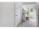 Bedroom featuring a built-in desk and natural light from the window at 4725 Saratoga Falls Ln, Raleigh, NC 27614