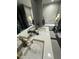 Bathroom with double sinks and soaking tub at 5809 Iris Lake Ct, Raleigh, NC 27604