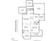 Detailed floor plan of the house layout, showing room dimensions and relationships at 86 Basswood Cir, Willow Springs, NC 27592