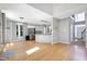 Bright and airy living room showing open layout with modern design elements and lots of natural light at 917 Haddon Hall Dr, Apex, NC 27502