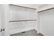 Well-organized walk-in closet with shelving and rod for ample storage space at 917 Haddon Hall Dr, Apex, NC 27502