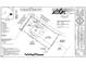 A detailed property survey map showing the lot boundaries, building footprint, and other relevant site features at 100 Redfoot Run Rd, Chapel Hill, NC 27516
