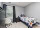 Bedroom with neutral gray walls and Star Wars themed bedding at 101 Lochmere Forest Dr, Cary, NC 27518