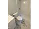 Bathroom featuring a new toilet, shower, and vanity at 108 Shadowbrook Dr, Hillsborough, NC 27278