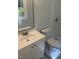 Bathroom featuring a new toilet, shower, and vanity at 108 Shadowbrook Dr, Hillsborough, NC 27278