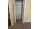 Bedroom closet with bifold doors and a rod for hanging clothing at 108 Shadowbrook Dr, Hillsborough, NC 27278