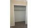 Bedroom closet with a rod for hanging clothing at 108 Shadowbrook Dr, Hillsborough, NC 27278