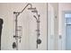 Shower with rainfall shower head and handheld sprayer at 110 Duckwood Ln, Cary, NC 27518