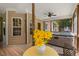 Relaxing sunroom with a hot tub and scenic views, perfect for unwinding at 126 Captains Ct, Durham, NC 27712