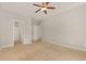Bright bedroom with neutral carpet and adjoining bathroom at 127 Strike Eagle Dr, Broadway, NC 27505