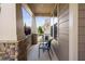 Cozy front porch with seating offering an inviting outdoor space at 1523 Anthology Dr, Durham, NC 27703