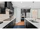Modern kitchen featuring stainless steel appliances and white countertops for cooking at 1523 Anthology Dr, Durham, NC 27703