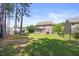 Large, well-maintained backyard with a privacy fence, perfect for entertaining and relaxation at 175 Hawkesburg Dr, Clayton, NC 27527