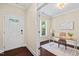Cozy home office with ample natural light, desk space, and stylish decor, perfect for remote work at 217 Macy Grove Dr, Chapel Hill, NC 27517