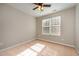 Bedroom with natural light, ceiling fan, and neutral walls at 2261 Plum Frost Dr, Raleigh, NC 27603